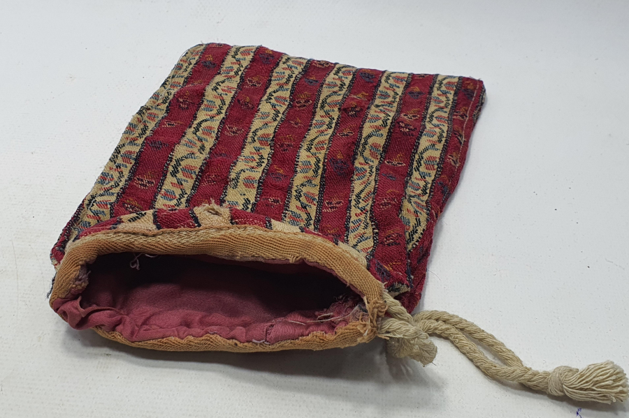 OSMANLI DÖNEMİ HEREKE İŞİ  SAKAL-I ŞERİF MUHAFAZA KESESİ