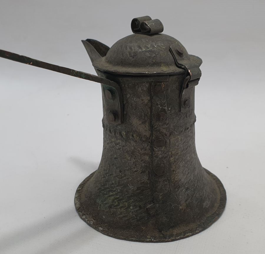 OSMANLI DÖNEMİ İŞLEMELİ KAHVE CEZVESİ