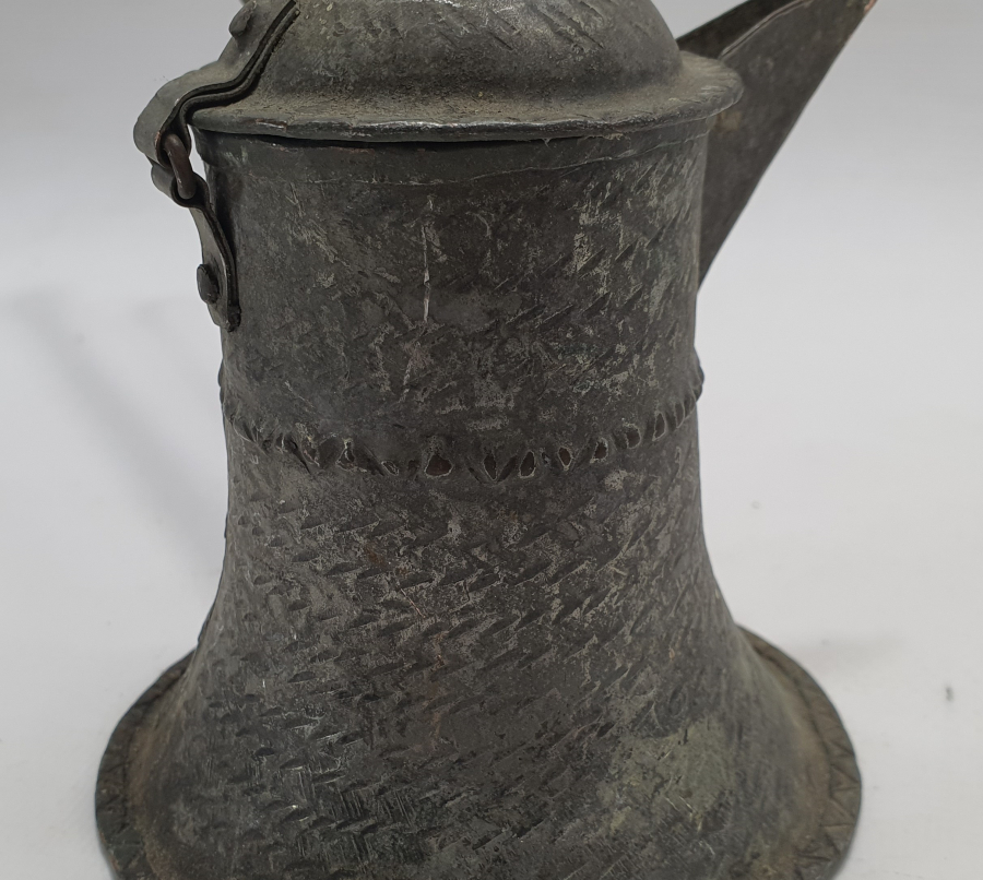 OSMANLI DÖNEMİ İŞLEMELİ KAHVE CEZVESİ