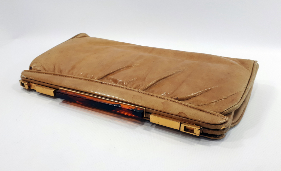 ÜST KISMI BAĞADAN MAMUL VİNTAGE BAYAN ÇANTASI