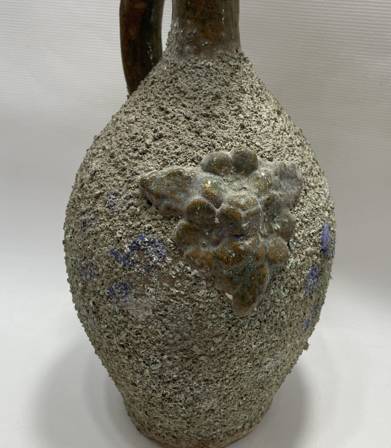 ANTİKA ÇANAKKALE İŞİ KUMLU TESTİ