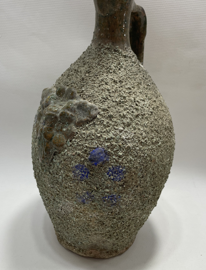 ANTİKA ÇANAKKALE İŞİ KUMLU TESTİ