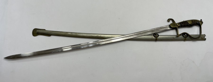 CUMHURİYET BAŞLARI ÇİL KONDİSYONDA NADİR SUBAY KILICI