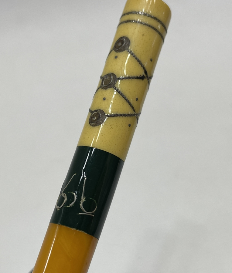 OSMANLI DÖNEMİ AFYON İŞİ ÜZERİ OSMANLICA YAZILI SİGARA AĞIZLIĞI