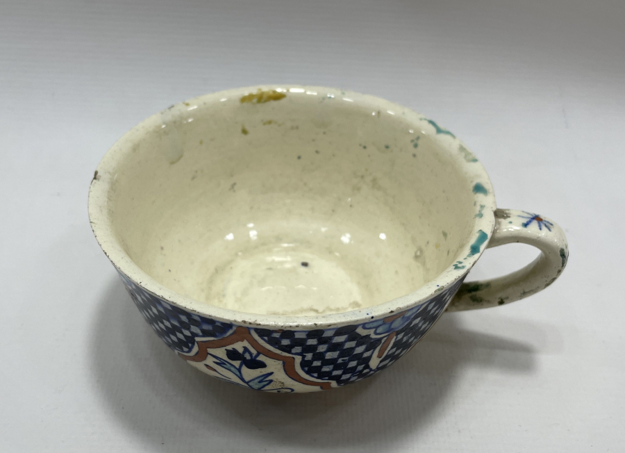 OSMANLI DÖNEMİ ÇOK NADİR KÜTAHYA İŞİ DALDIRMA