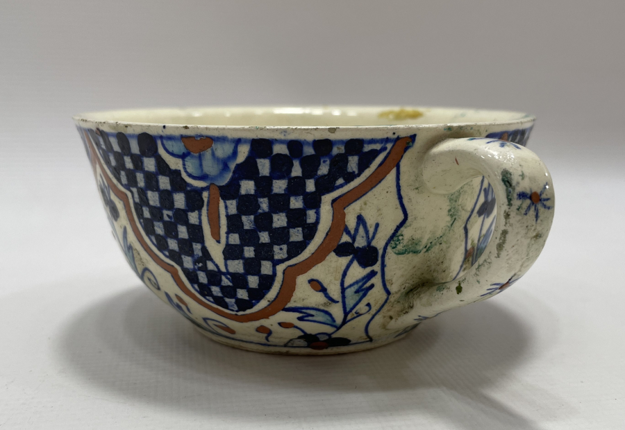 OSMANLI DÖNEMİ ÇOK NADİR KÜTAHYA İŞİ DALDIRMA