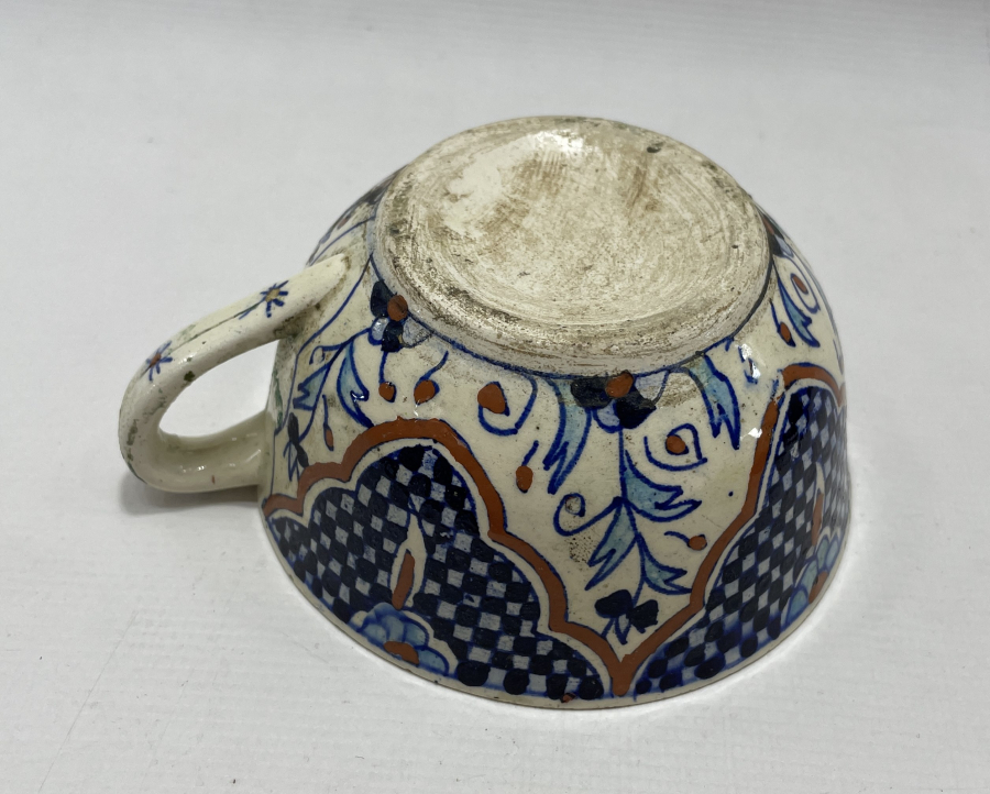 OSMANLI DÖNEMİ ÇOK NADİR KÜTAHYA İŞİ DALDIRMA