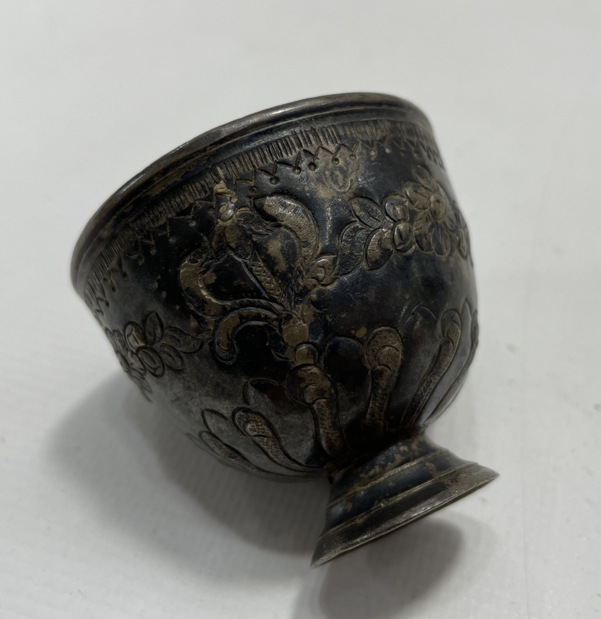 OSMANLI DÖNEMİ ESERİ İSTANBUL GÜMÜŞ FİNCAN ZARFI