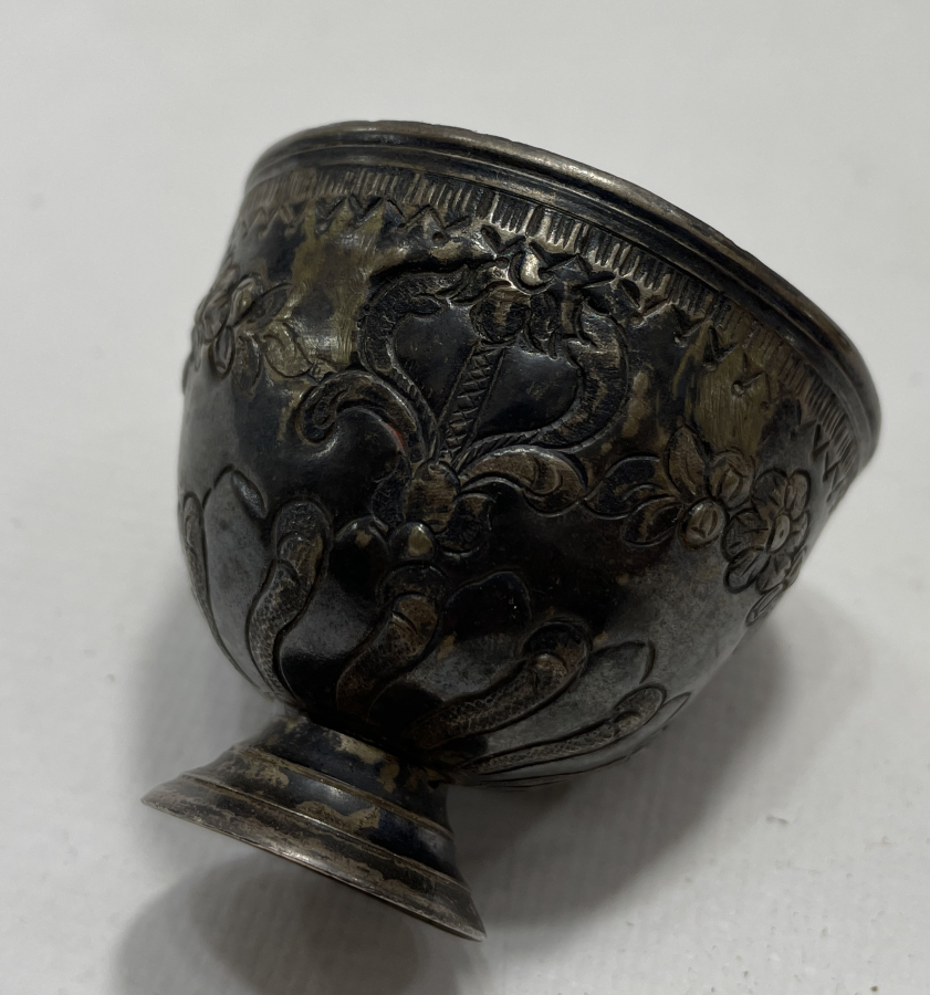 OSMANLI DÖNEMİ ESERİ İSTANBUL GÜMÜŞ FİNCAN ZARFI