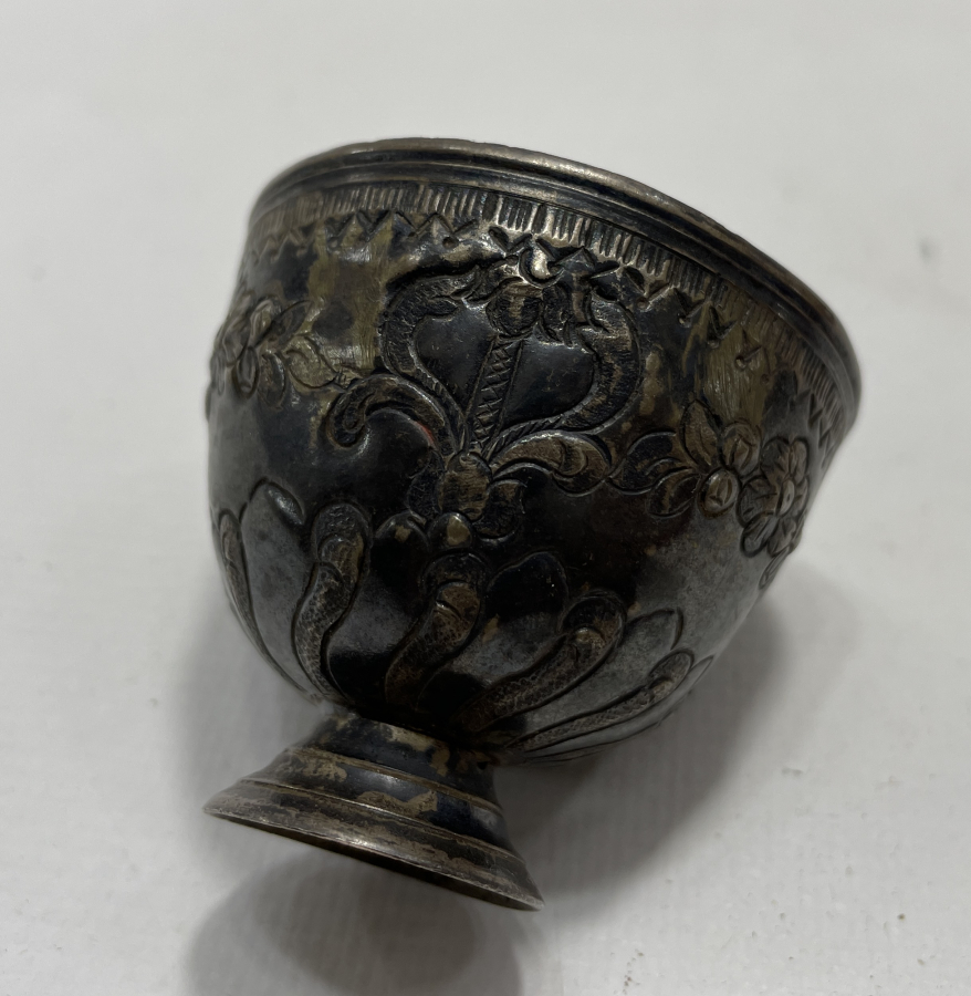 OSMANLI DÖNEMİ ESERİ İSTANBUL GÜMÜŞ FİNCAN ZARFI