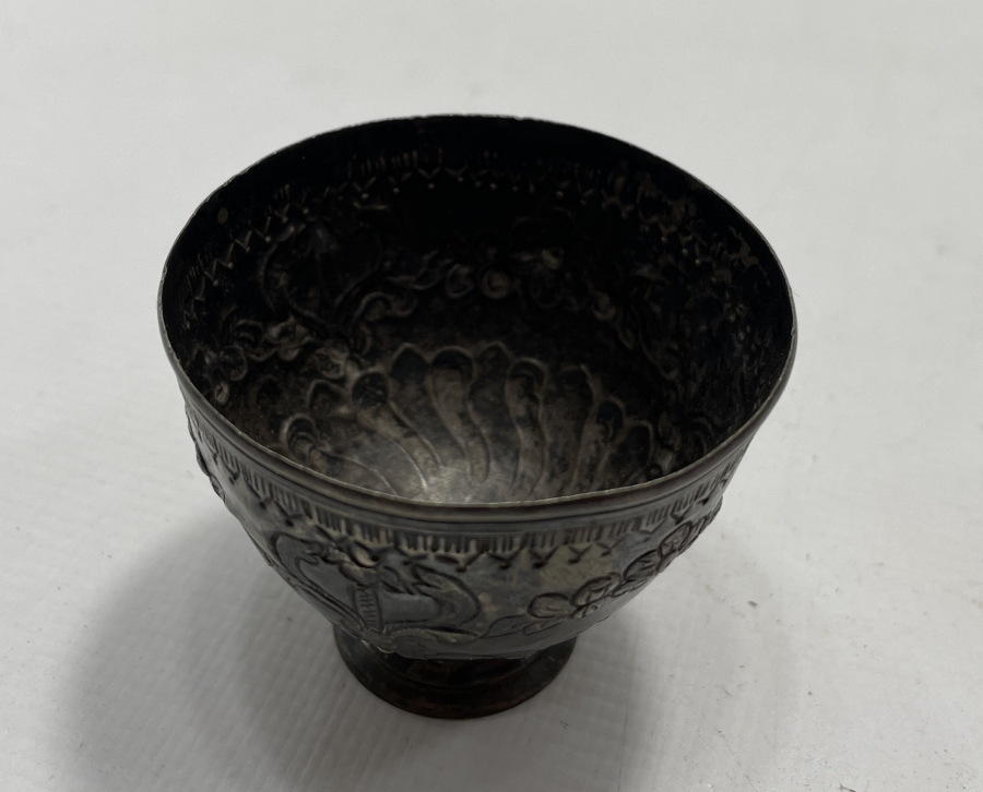 OSMANLI DÖNEMİ ESERİ İSTANBUL GÜMÜŞ FİNCAN ZARFI