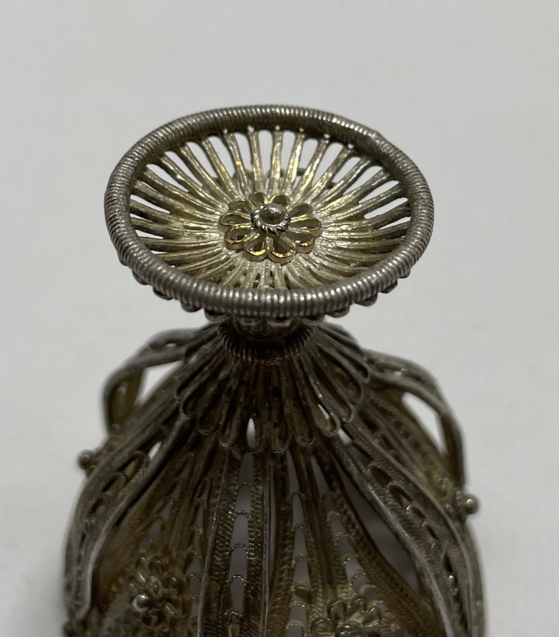 OSMANLI DÖNEMİ GÜVERSE VE TELKARİ İŞÇİLİKLİ ÇOK NADİR FİNCAN ZARFI