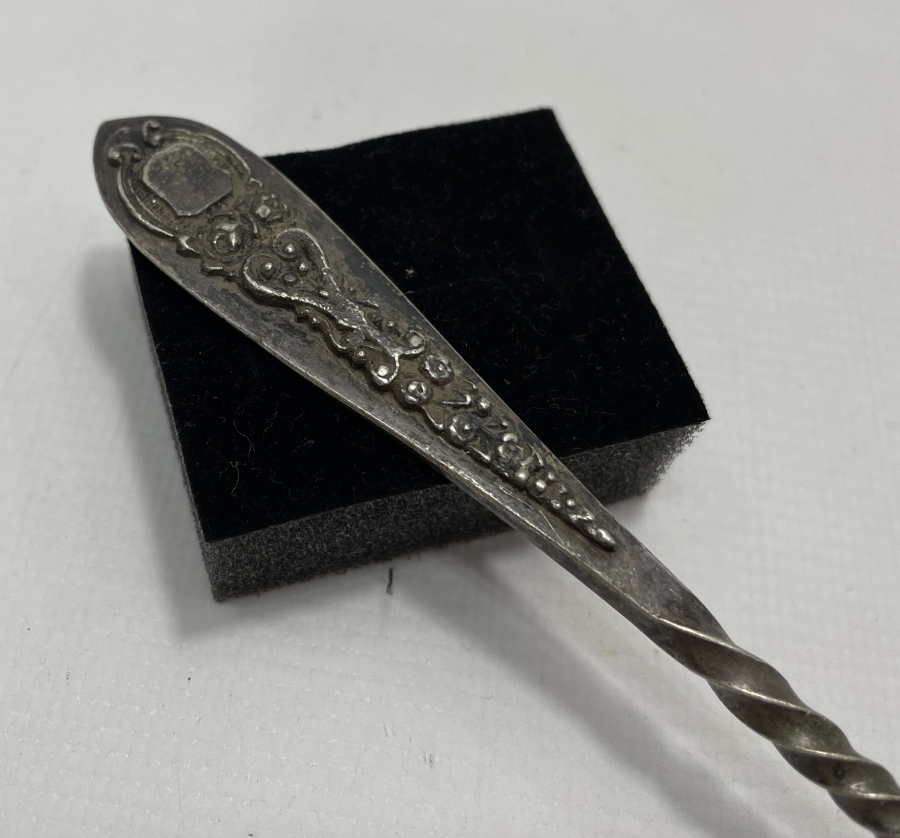 OSMANLI DÖNEMİ İZMİR İŞİ GÜMÜŞ KAŞIK