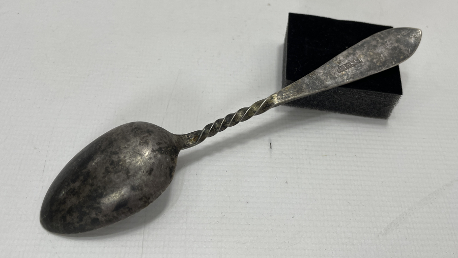 OSMANLI DÖNEMİ İZMİR İŞİ GÜMÜŞ KAŞIK