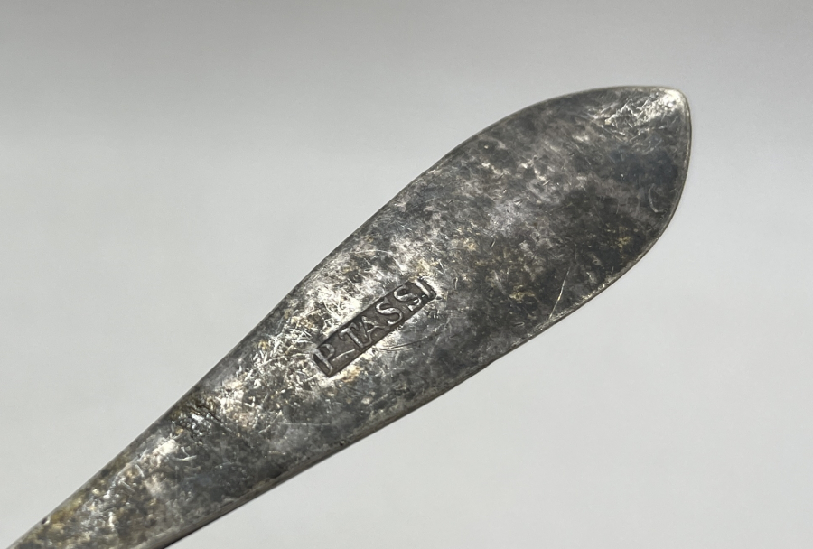 OSMANLI DÖNEMİ İZMİR İŞİ GÜMÜŞ KAŞIK