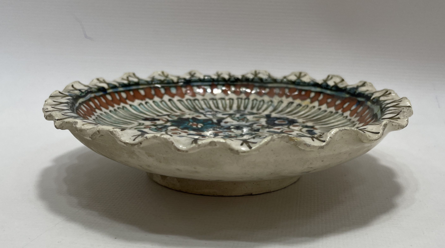 OSMANLI DÖNEMİ KÜTAHYA İŞİ KARANFİLLİ İFTARİYELİK