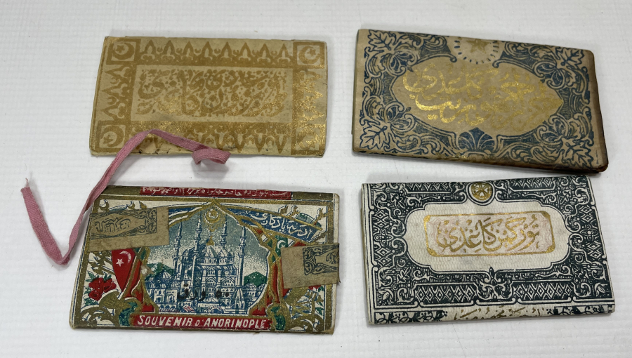 OSMANLI DÖNEMİ ORJİNAL KABINDA 4 ADET SİGARA KAĞIDI