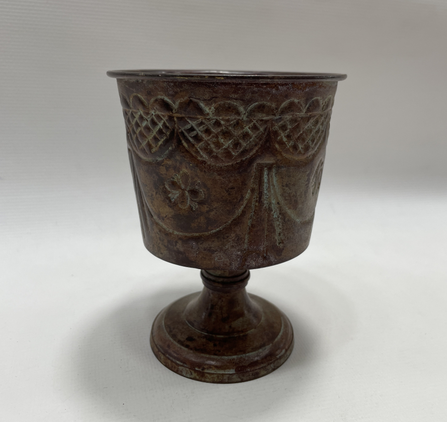 OSMANLI DÖNEMİ RUM İŞİ KİLİSE KUTSAL ŞARAP KADEHİ