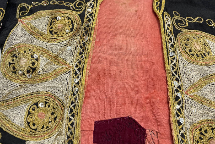 OSMANLI DÖNEMİ SIRMA İŞÇİLİKLİ GELİN CEPKENİ