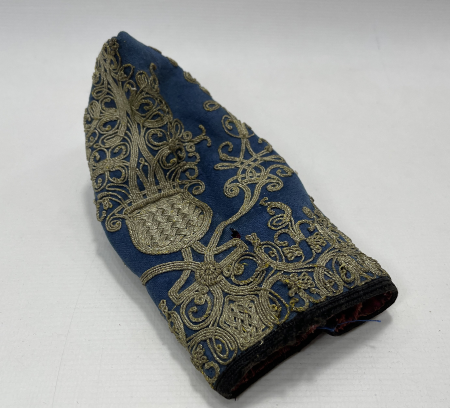 OSMANLI DÖNEMİ SIRMA İŞÇİLİKLİ GÖZLÜK KABI