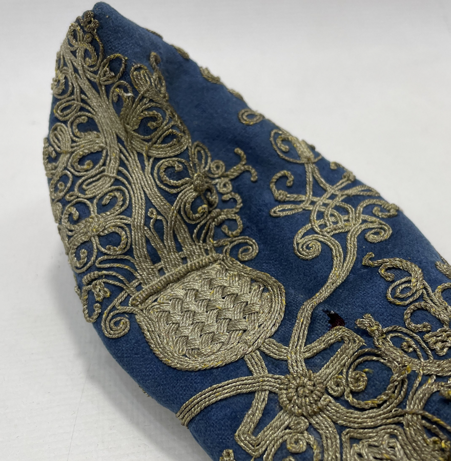 OSMANLI DÖNEMİ SIRMA İŞÇİLİKLİ GÖZLÜK KABI