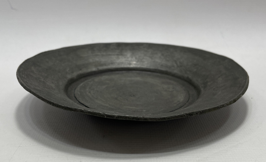 OSMANLI DÖNEMİ ÜZERİ OSMANLICA YAZILI BAKIR TABAK