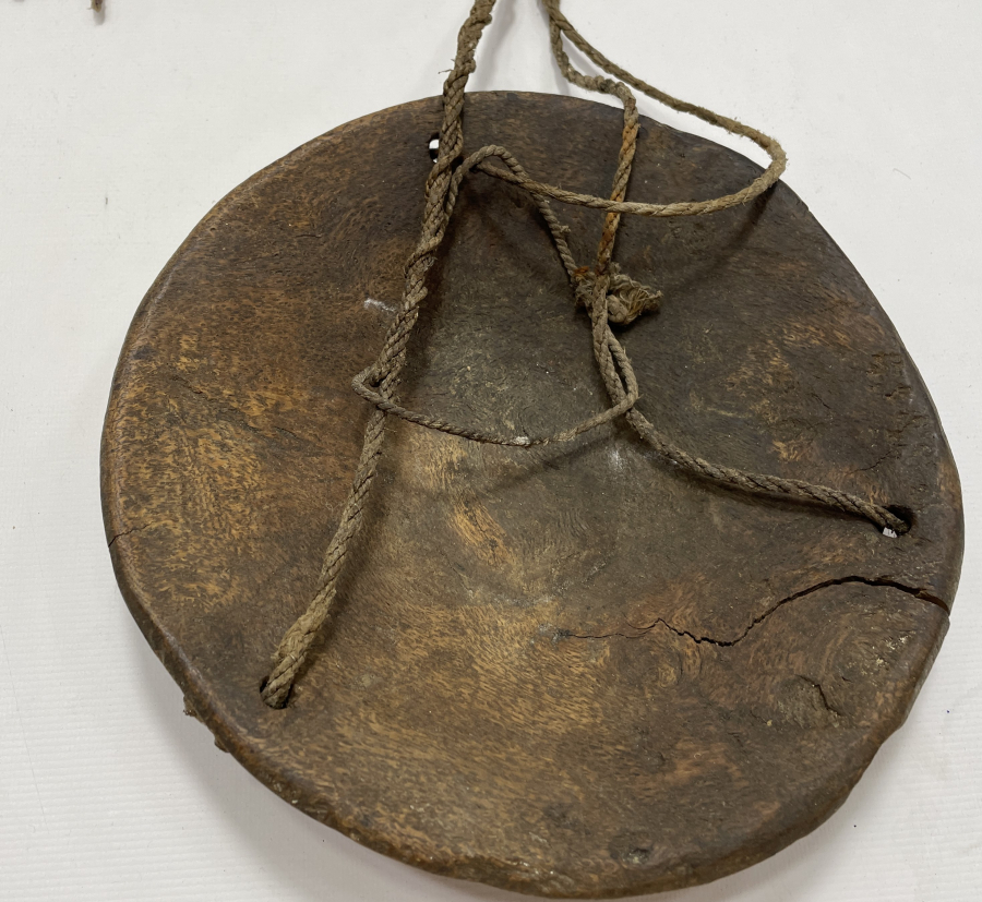 TAMAMI AHŞAPTAN MAMUL ÇOK NADİR TERAZİ