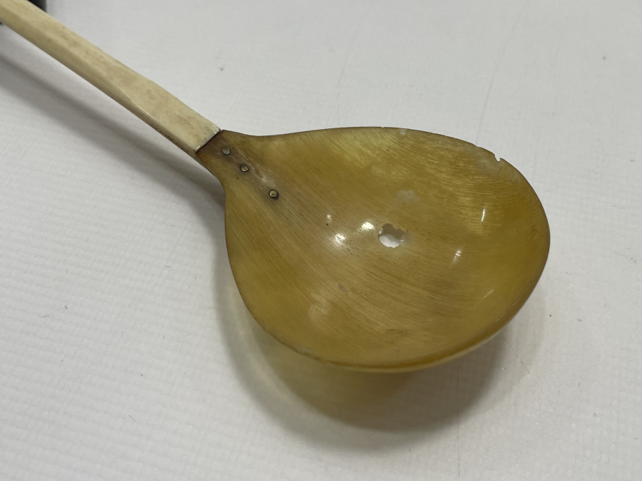 OSMANLI DÖNEMİ NADİR TEKKE İŞİ HOŞAF KAŞIĞI