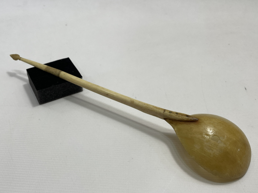 OSMANLI DÖNEMİ NADİR TEKKE İŞİ HOŞAF KAŞIĞI