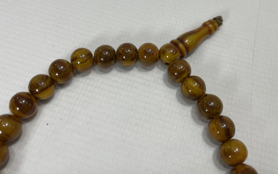 1930-40 LARDAN ÇEKESLOVAK KATALİN TESBİH