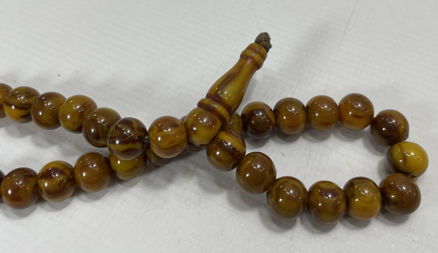 1930-40 LARDAN ÇEKESLOVAK KATALİN TESBİH