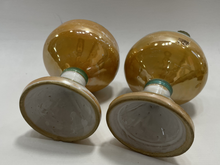 ANTİKA ÇİFT GAZ LAMBASI