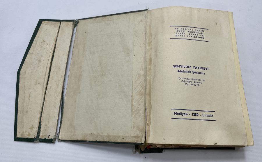 ANTİKA KUR'AN-I KERİM