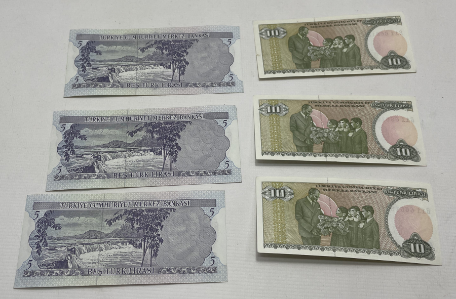 ÇİL KONDİSYONDA ANTİKA KAĞIT PARALAR