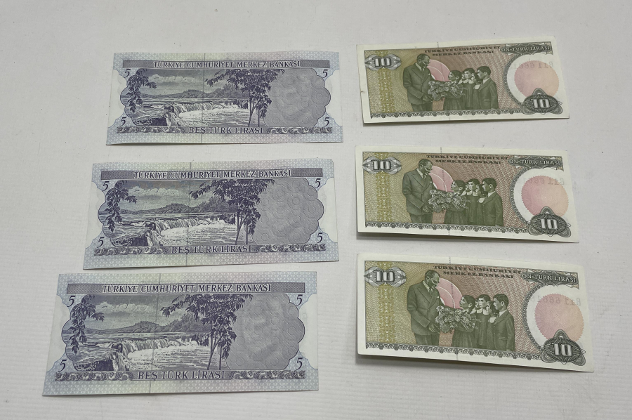 ÇİL KONDİSYONDA ANTİKA KAĞIT PARALAR