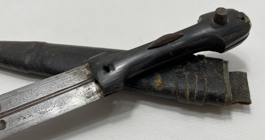 OSMANLI DÖNEMİ 1322 TARİHLİ ÇERKES KAMASI