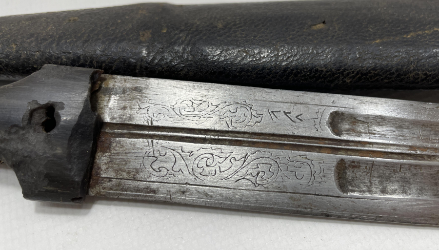 OSMANLI DÖNEMİ 1322 TARİHLİ ÇERKES KAMASI