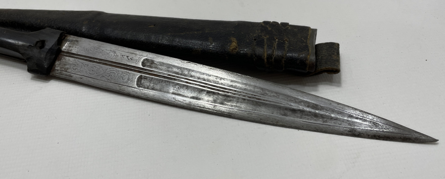 OSMANLI DÖNEMİ 1322 TARİHLİ ÇERKES KAMASI