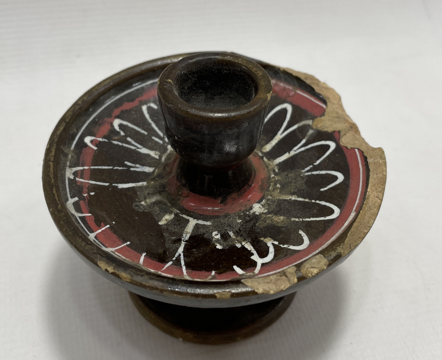 OSMANLI DÖNEMİ KÜTAHYA İŞİ ÇOK NADİR MUMLUK