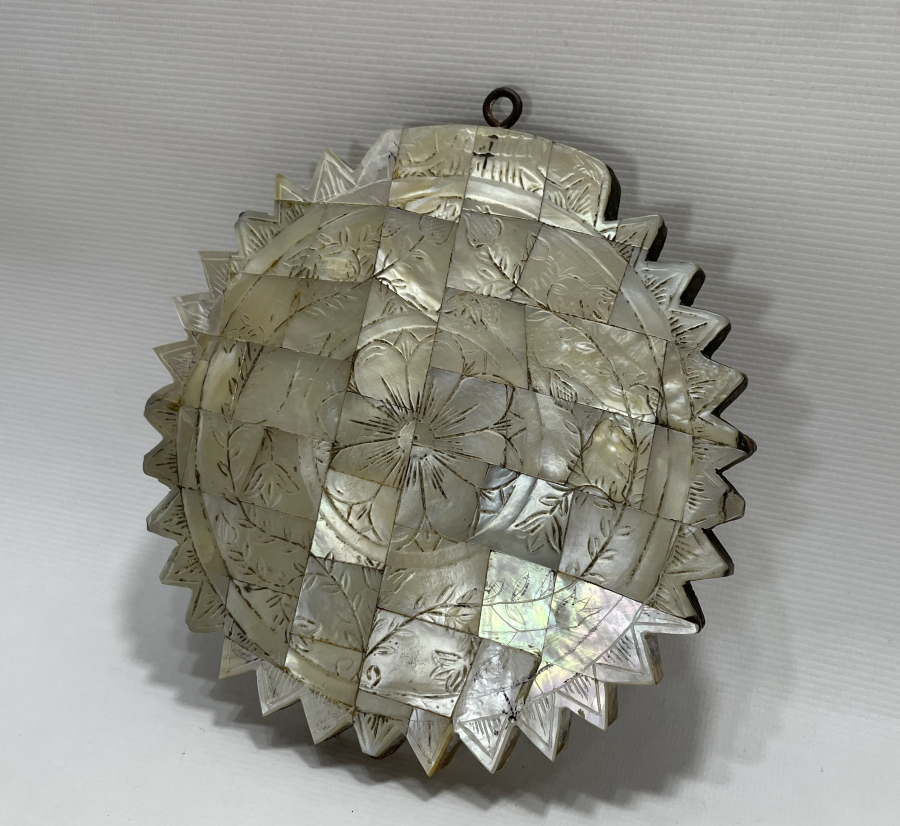 OSMANLI DÖNEMİ SEDEF İŞÇİLİKLİ NADİR GELİN AYNASI