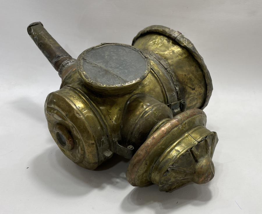 OSMANLI DÖNEMİ ÜZERİ OSMANLI ŞEMŞELİ FAYTON FENERİ