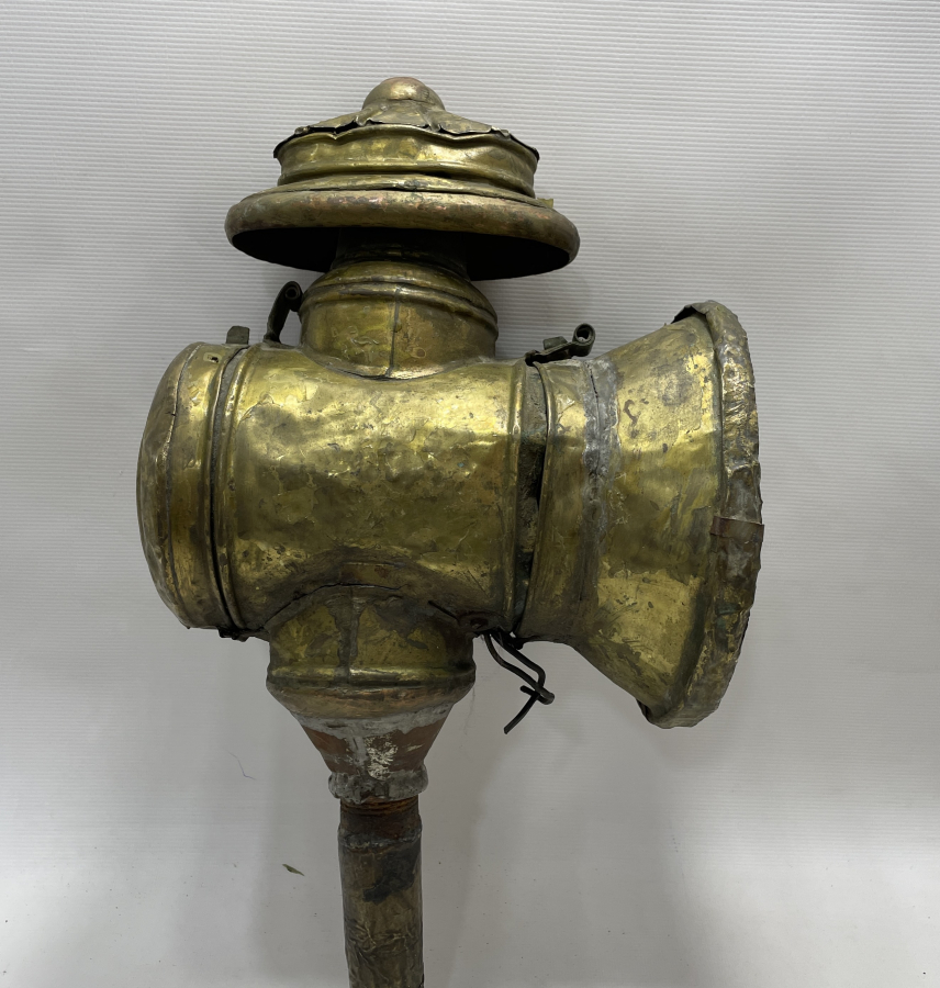 OSMANLI DÖNEMİ ÜZERİ OSMANLI ŞEMŞELİ FAYTON FENERİ