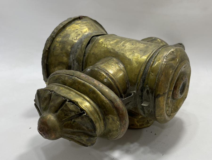 OSMANLI DÖNEMİ ÜZERİ OSMANLI ŞEMŞELİ FAYTON FENERİ