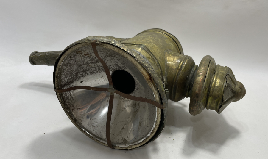 OSMANLI DÖNEMİ ÜZERİ OSMANLI ŞEMŞELİ FAYTON FENERİ