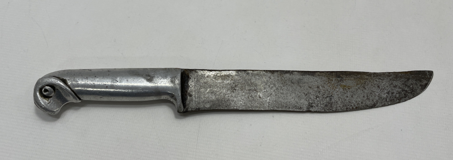 ÜZERİ ALTIN ÇAKMALI VE SAPI KARTAL FORMLU ÇERKES İŞİ KURBAN BIÇAĞI