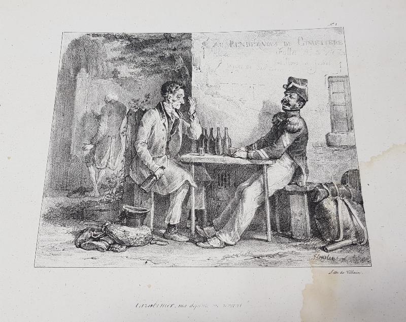 1800'LERDEN FRANSIZ GRAVÜR 