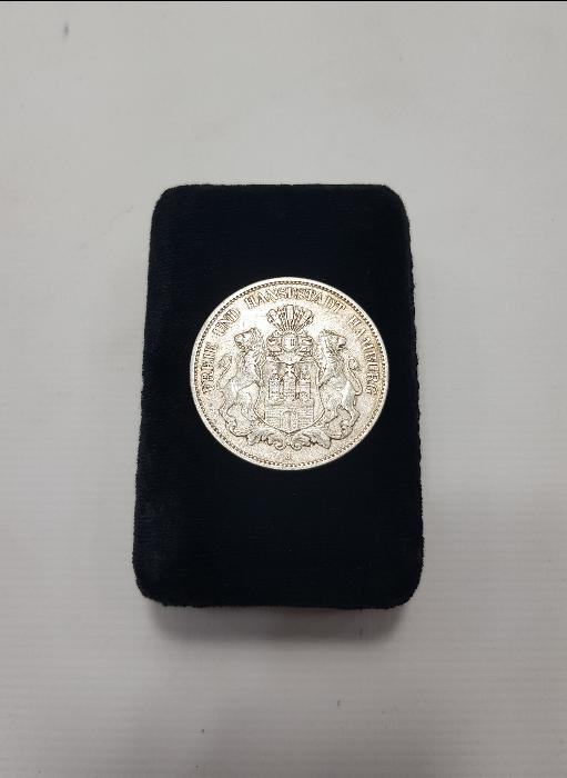 1900 TARİHLİ NADİR GÜMÜŞ 5 MARK 