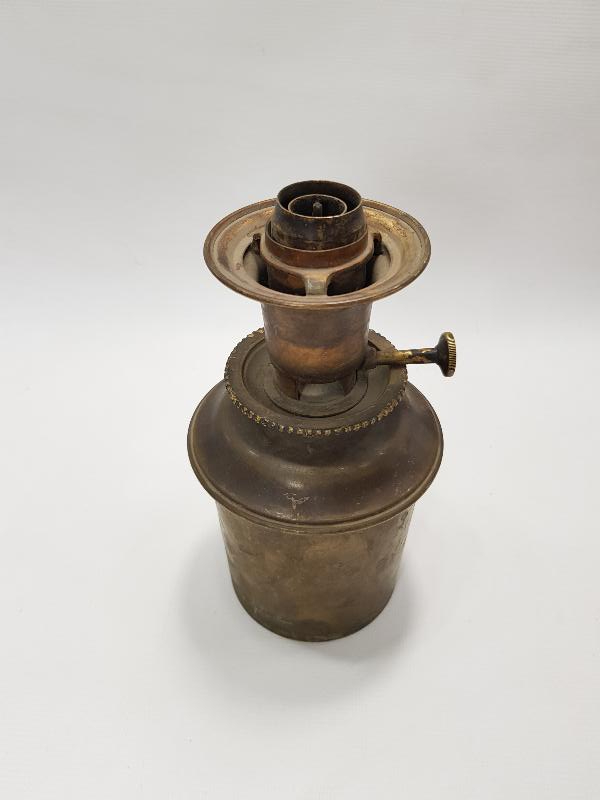 1900'LERDEN PİRİNÇ GAZ LAMBASI 