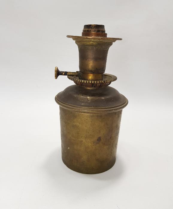 1900'LERDEN PİRİNÇ GAZ LAMBASI 