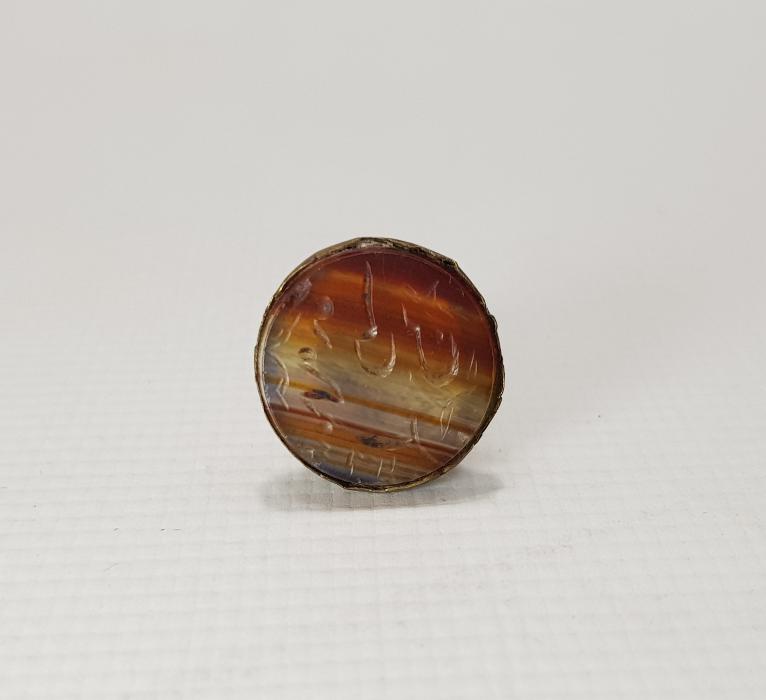 OSMANLI DÖNEMİ ÇOK NADİR FORMDA AKİK MÜHÜR